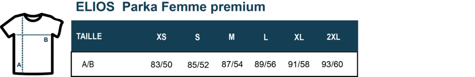 Parka longue Femme - Elios 1 GUIDE ELIOS femme