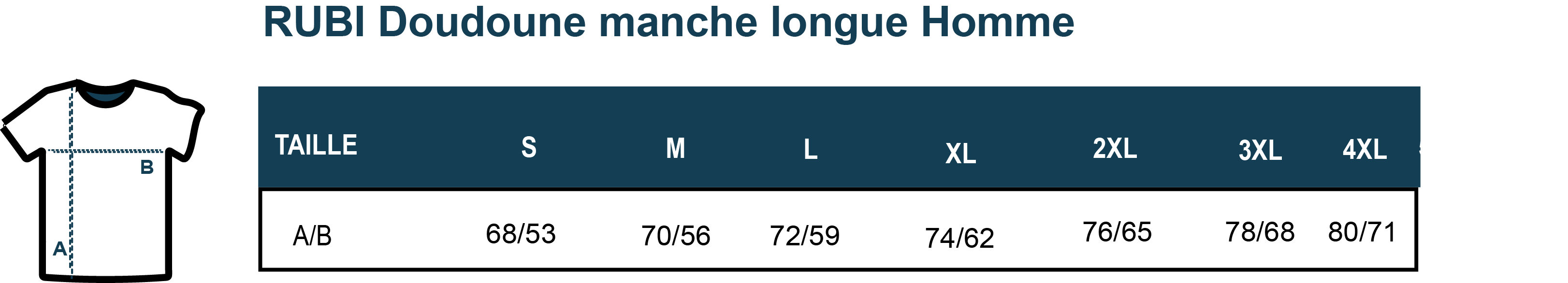 GUIDE doudoune rubi homme